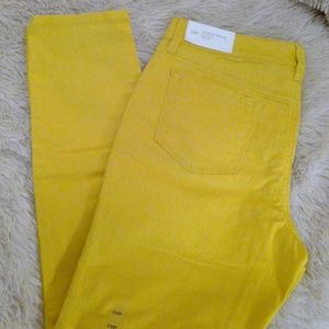 yellow jeans